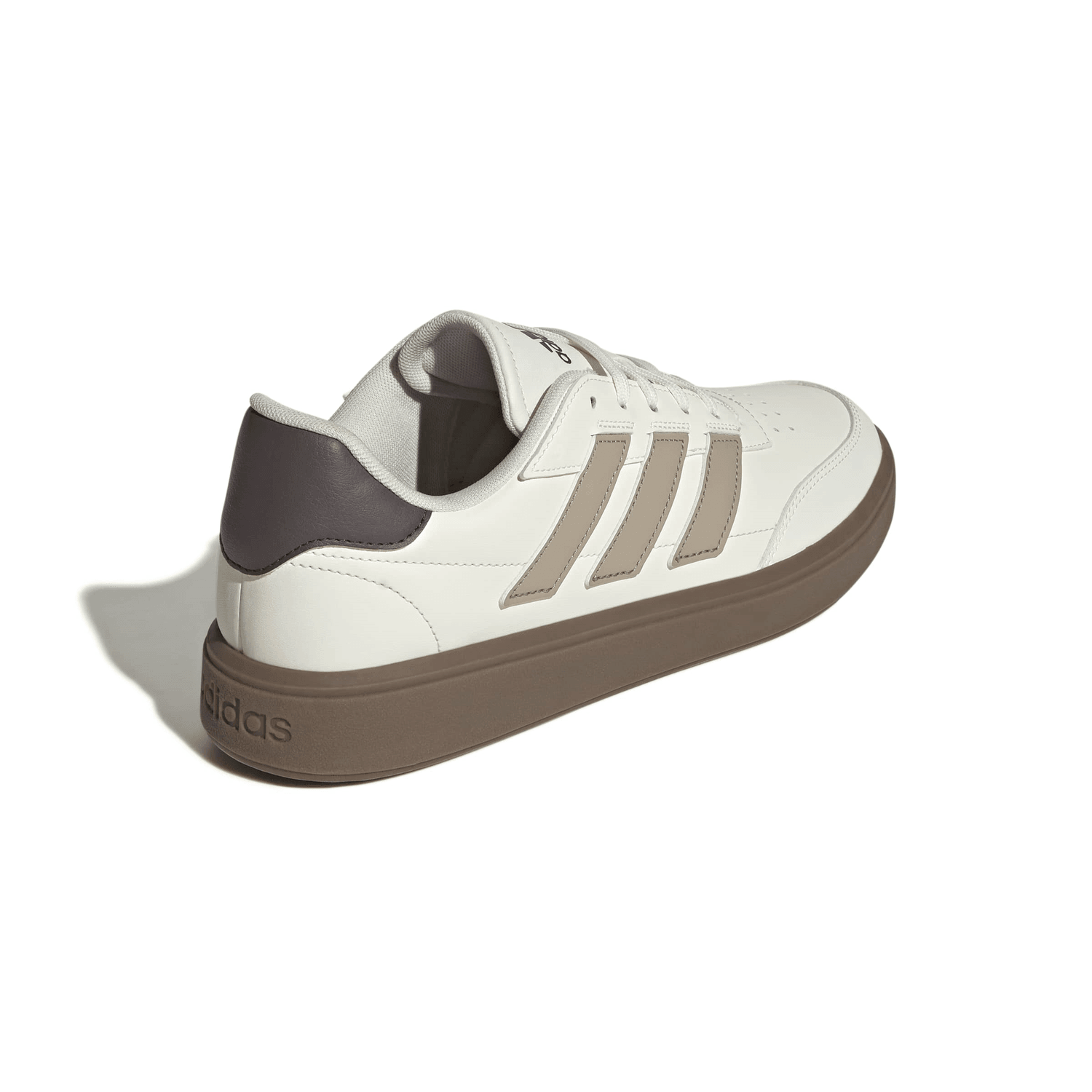 Tenis Adidas Courtblock-Core Hombre Beige Casual Para Caballero — imagen 4