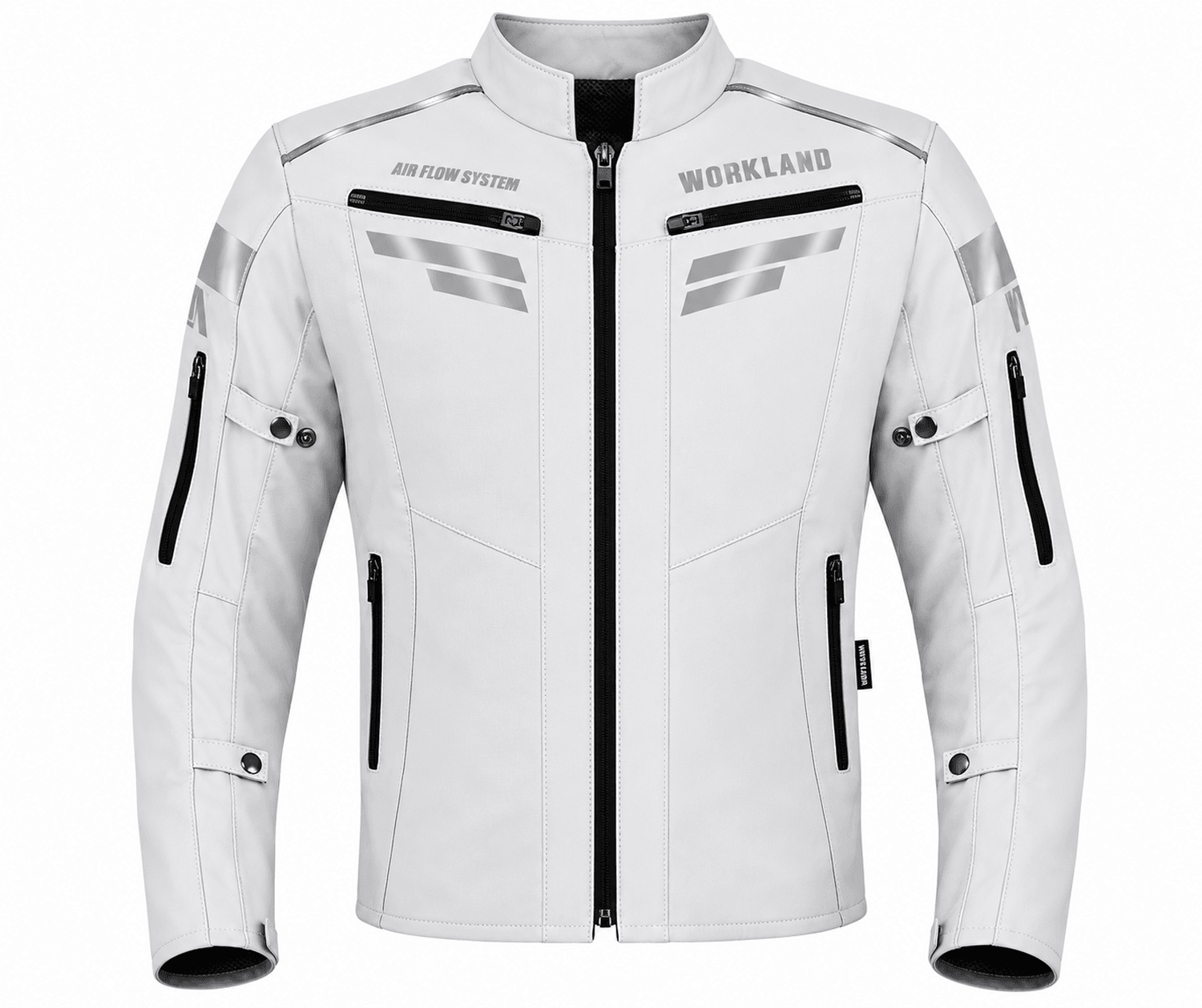 Chamarra Moto Hombre Impermeable Biker Protecciones Wkl PRLA — imagen 1