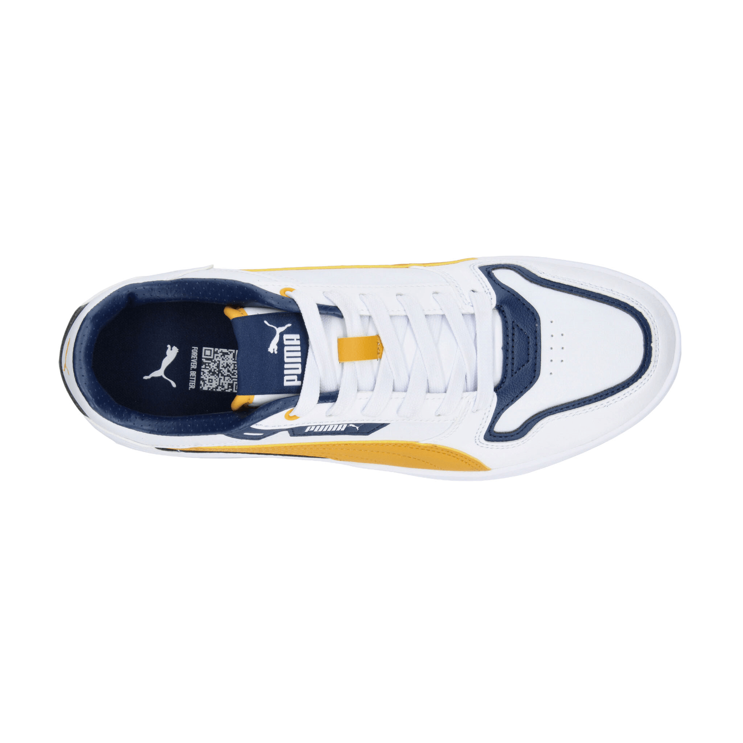 Tenis Puma Court Classic Hombre Blanco Casual Para Caballero — imagen 9