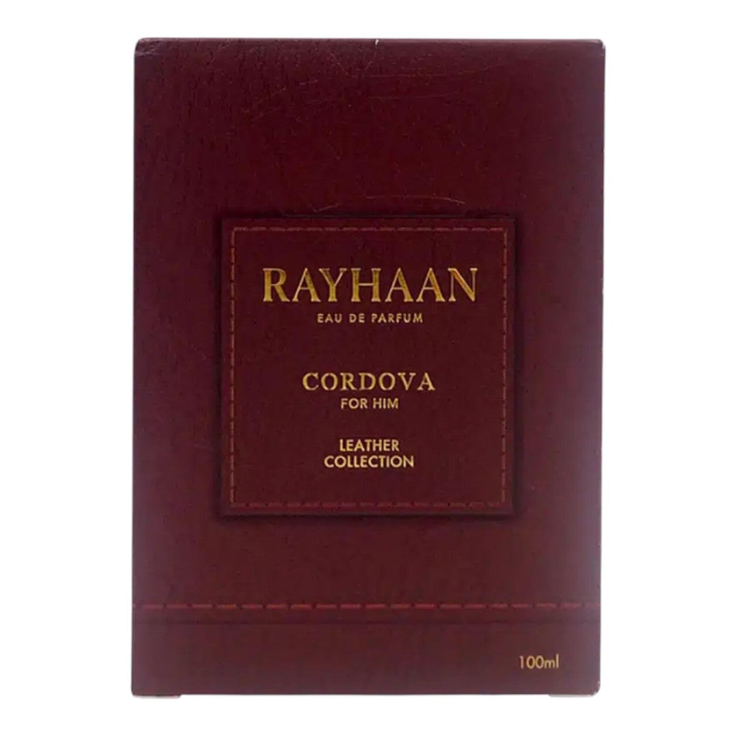 RAYHAAN CORDOVA FOR HIM LEATHER COLLECTION EDP 100 ML — imagen 2