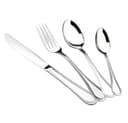 Juego De Cubiertos Magefesa Bari 24 Piezas Acero Inox 429113121396
