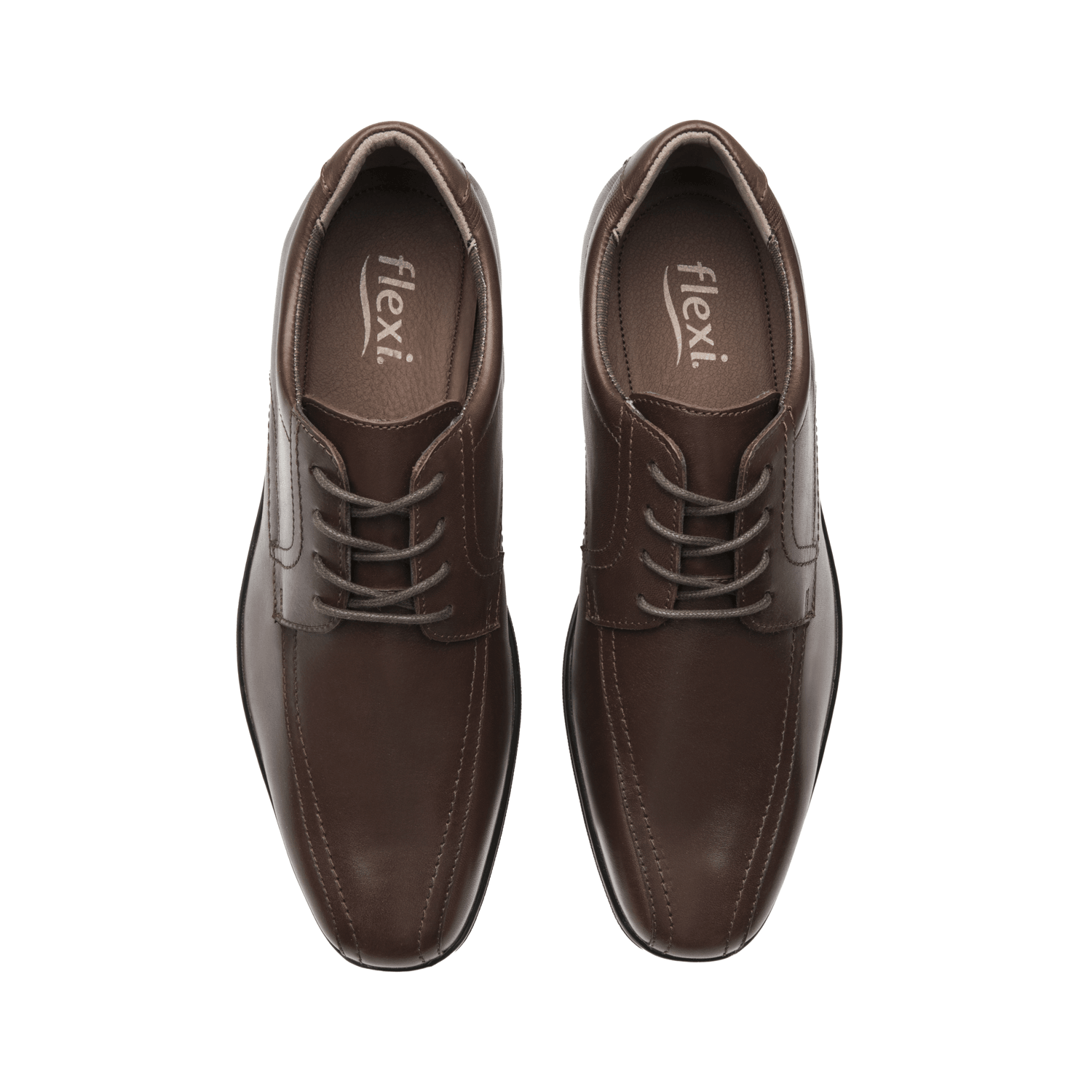 Zapato Flexi Hombre Vestir Café Caballero — imagen 7