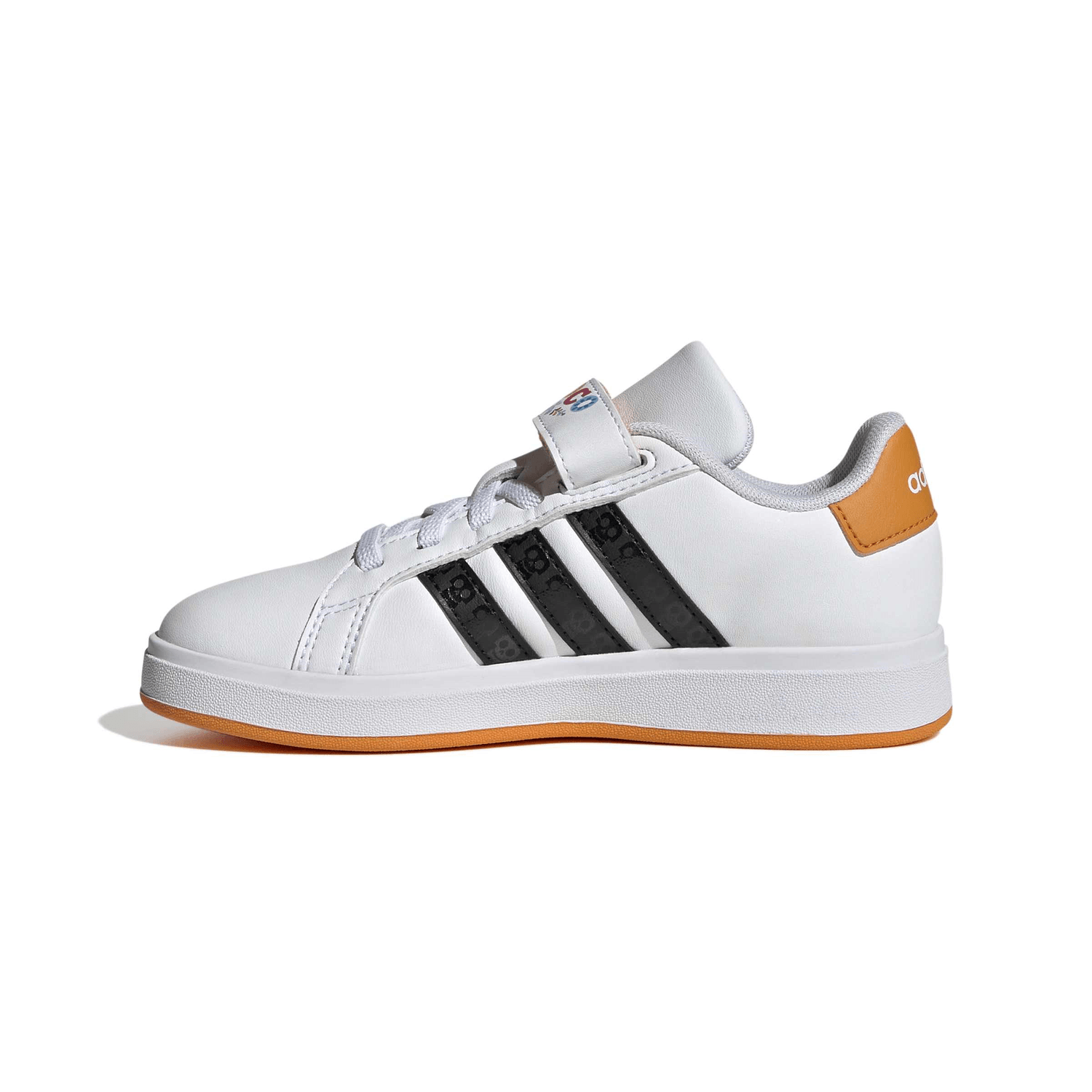Tenis Adidas Grand Court Niño Blanco Casual Infantil T16-22 — imagen 5