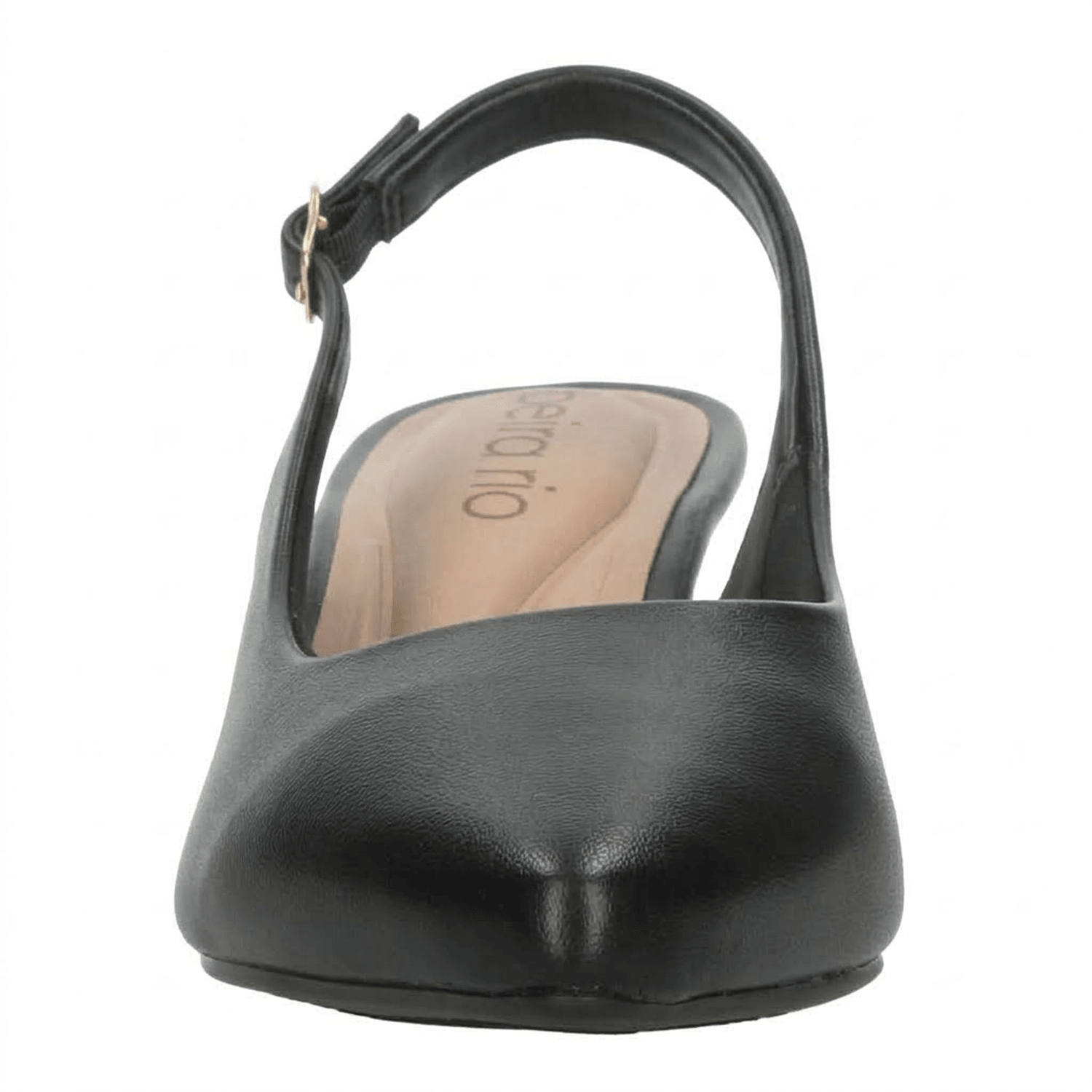 Zapatillas Beira Rio Dama Formal Slingback Negro Mujer — imagen 6