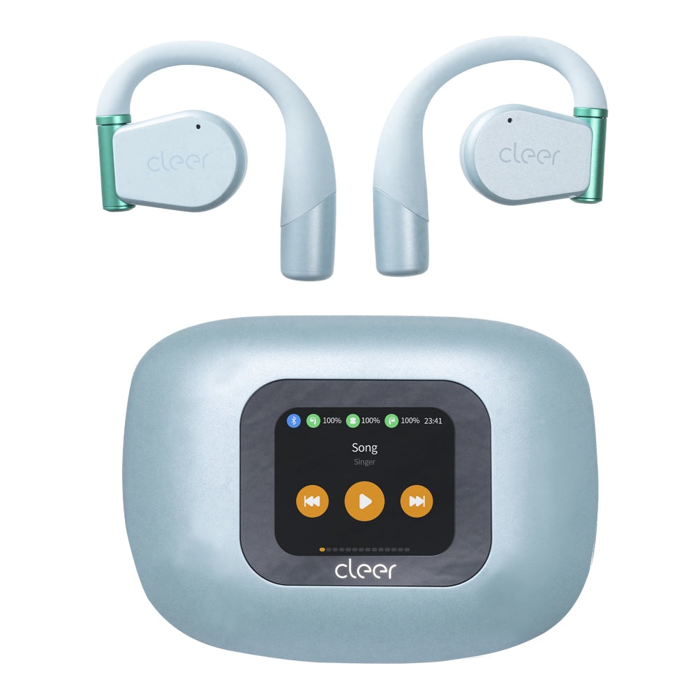 Audifonos Cleer ARC 3 Open-Ear: Sonido Hi-Res, Dolby Atmos, 50h Batería, IPX7 Azul — imagen 2