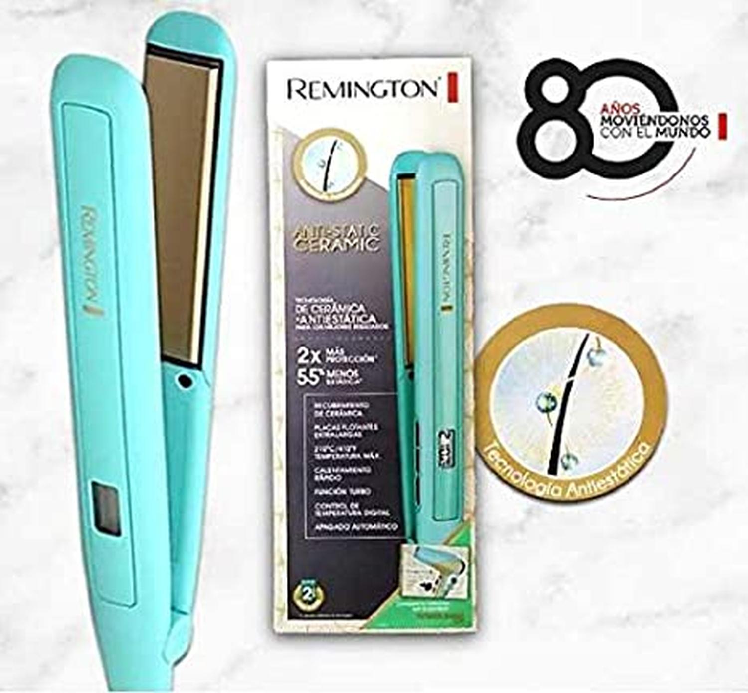 Plancha Alisadora Remington Con Cerámica Y Antiestática S5500 — imagen 5