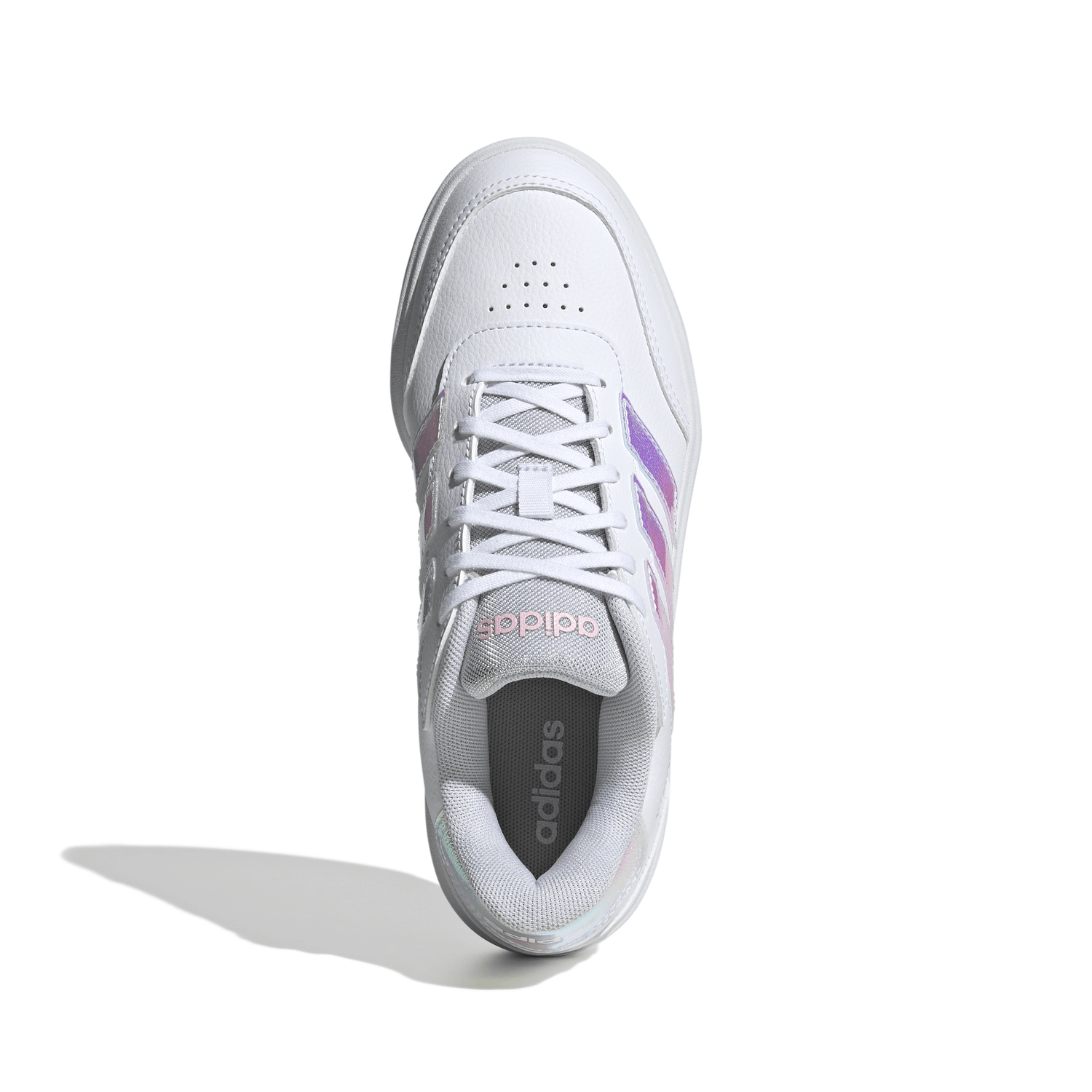 Tenis Adidas Courtblock Bold Dama Casual Blanco Mujer — imagen 7