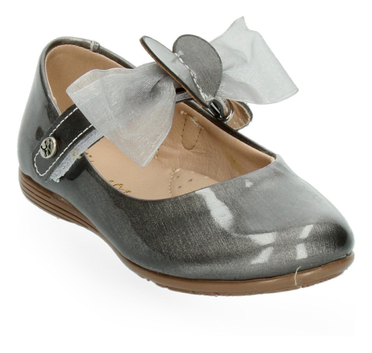 Zapato Jakuna Niña Casual Plata Infantil T15-22 — imagen 5