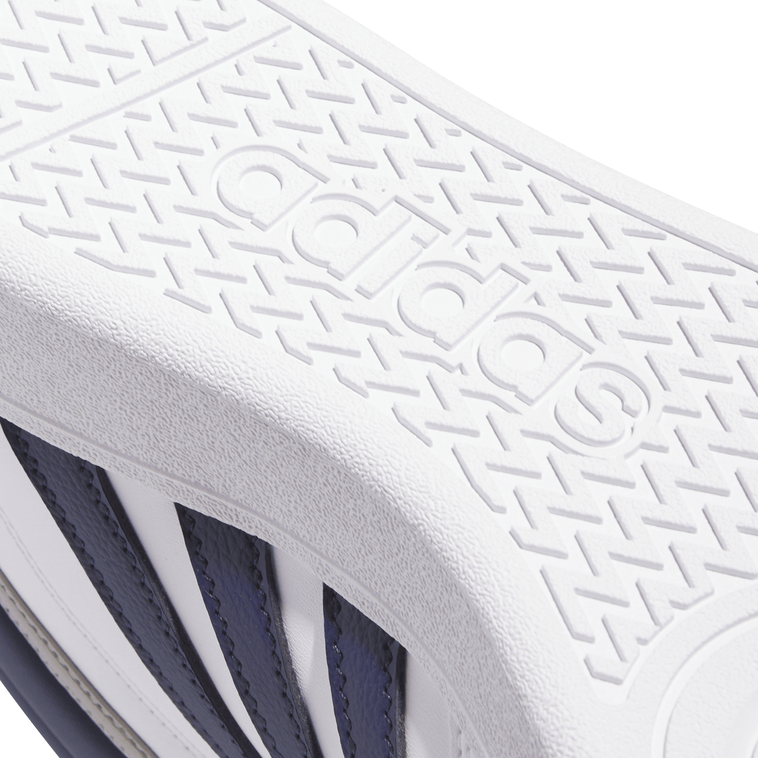 Tenis Adidas Hoops 4.0 Mid Hombre Casual Blanco Caballero — imagen 6
