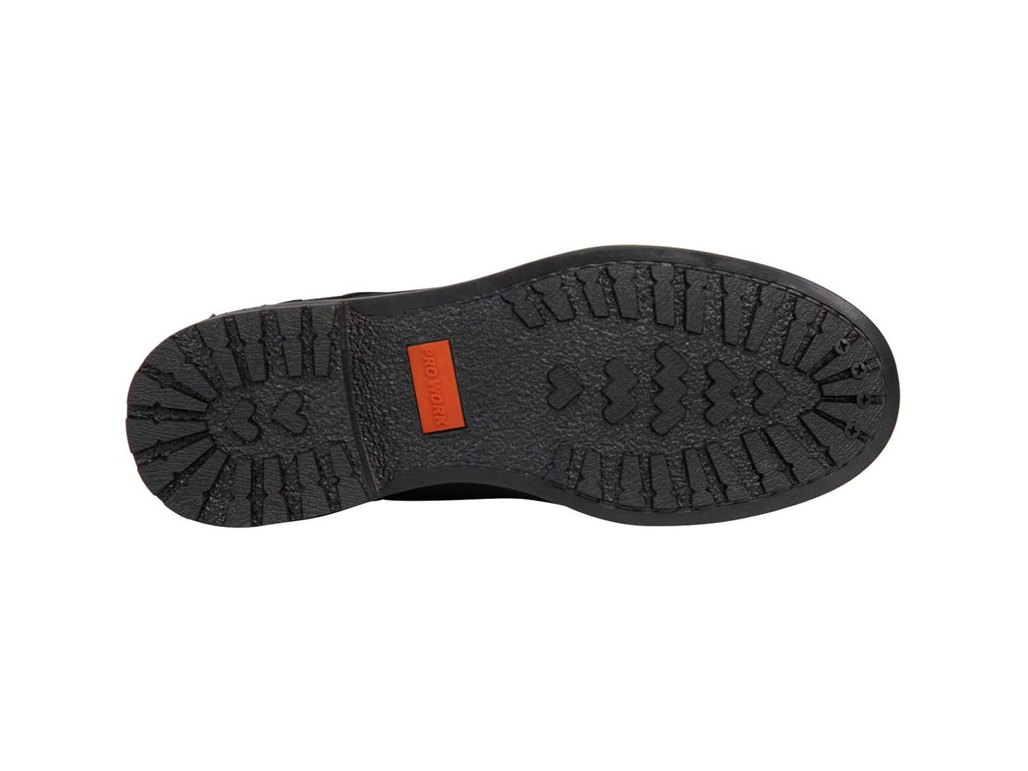 Bota hombre botin vestir vaquera PRO WORK 89719 Negro — imagen 7