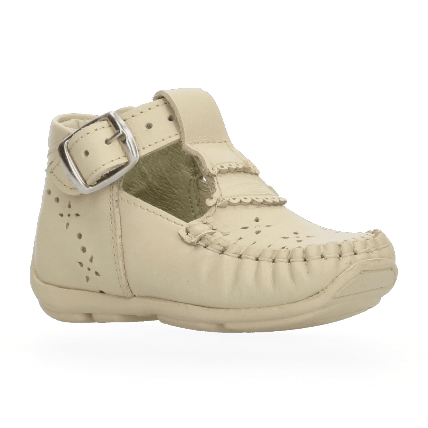 Zapato Niña Pingo Beige Casual Infantil T11-14 — imagen 4