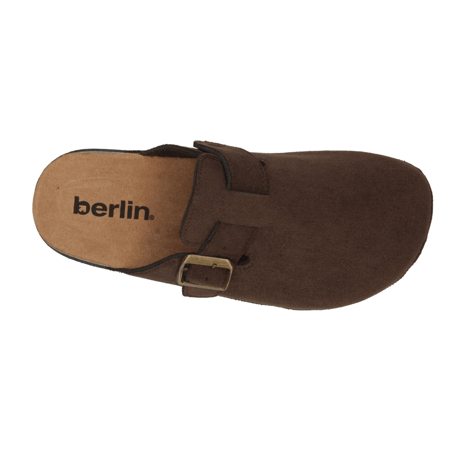 Zapato Berlin Dama Zueco Casual Slip On Café Mujer — imagen 8