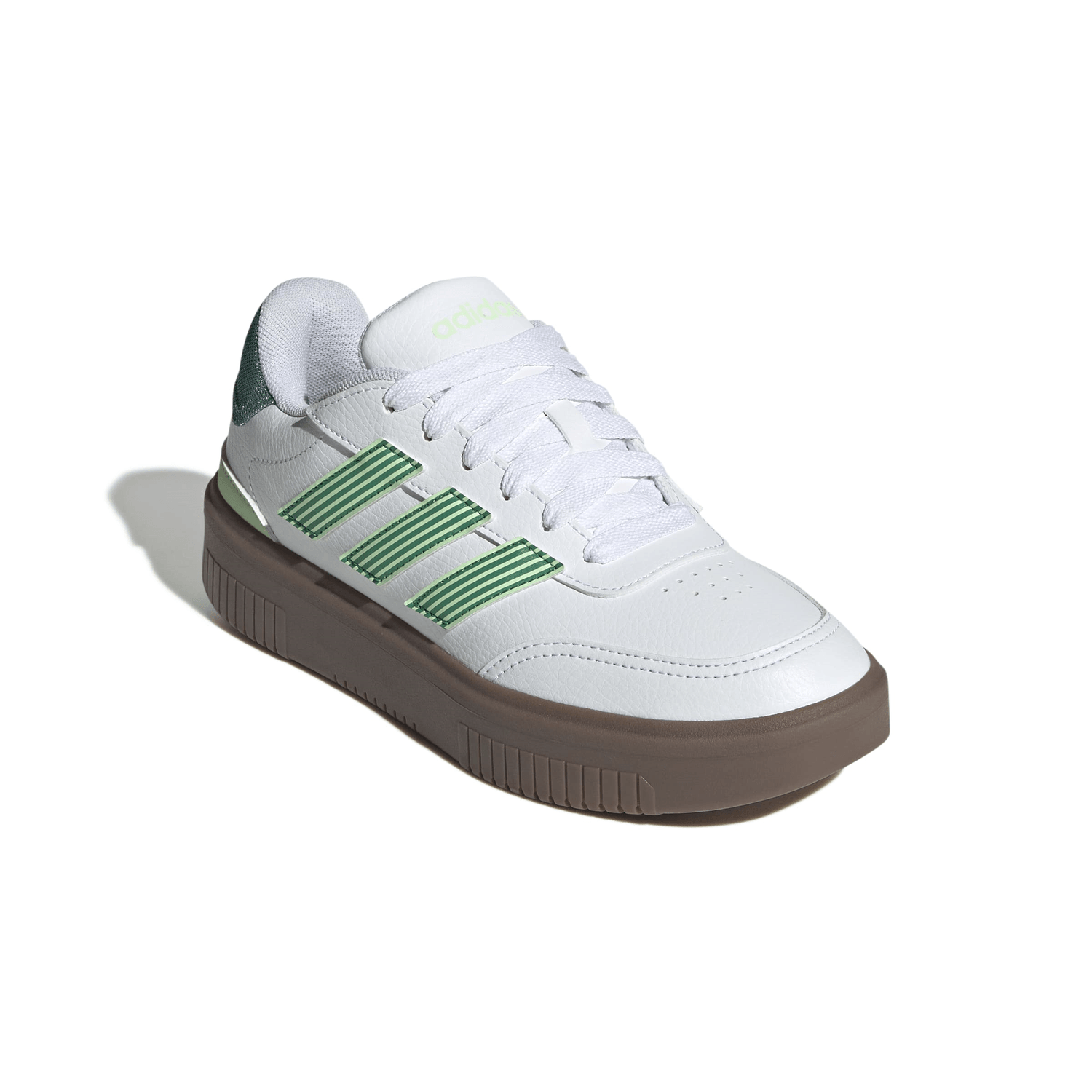 Tenis Dama Adidas Courtblock Blanco Casual Mujer — imagen 3