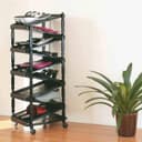 Rack Zapatera Extendible 10 Pares Zapatos Facil Armar