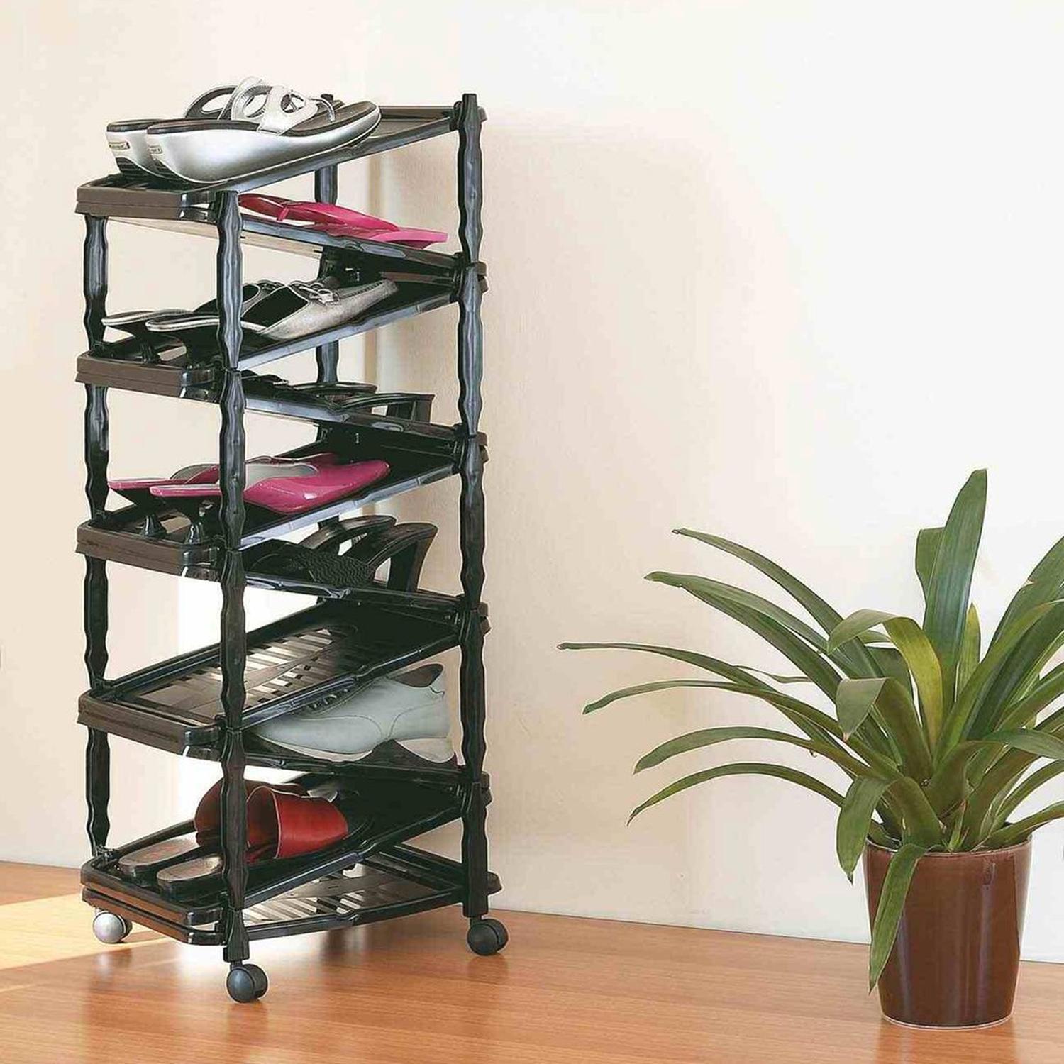 Rack Zapatera Extendible 10 Pares Zapatos Facil Armar — imagen 1