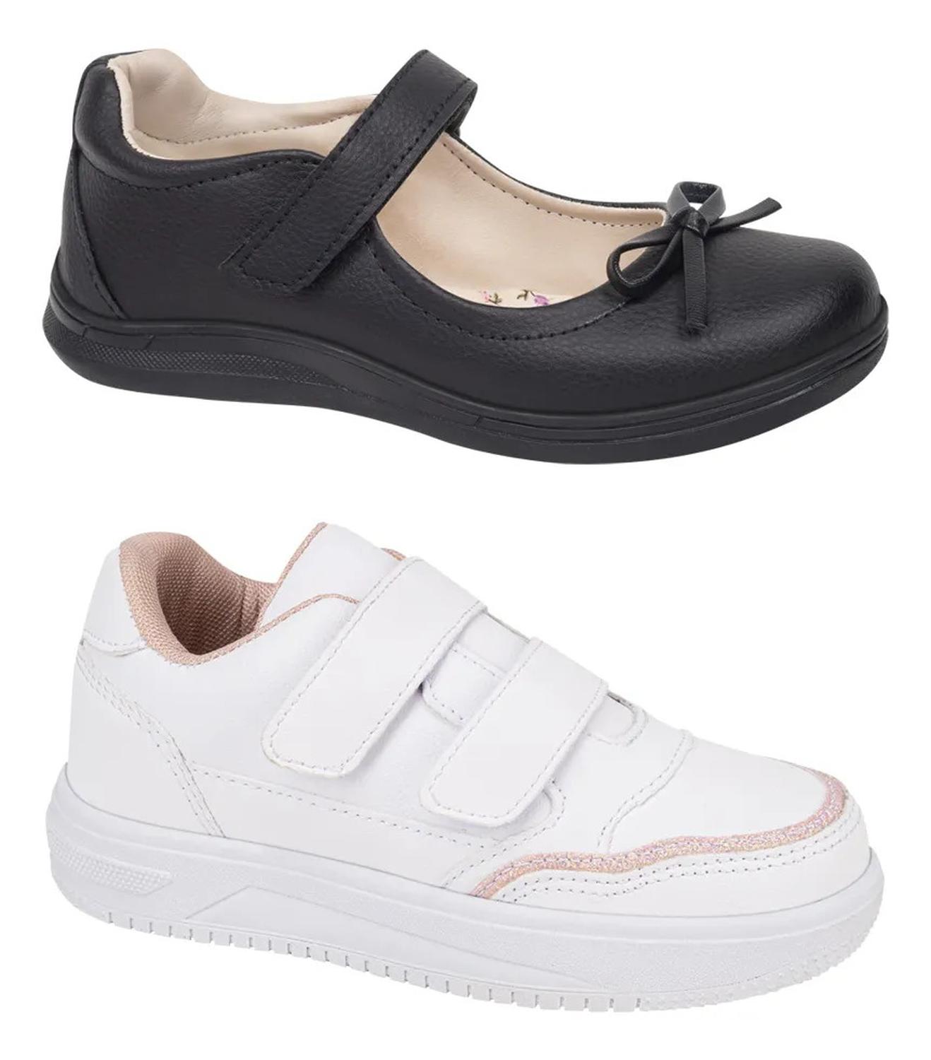 Zapato Escolar Mirage Niña Y Tenis Liso 1342191 — imagen 2