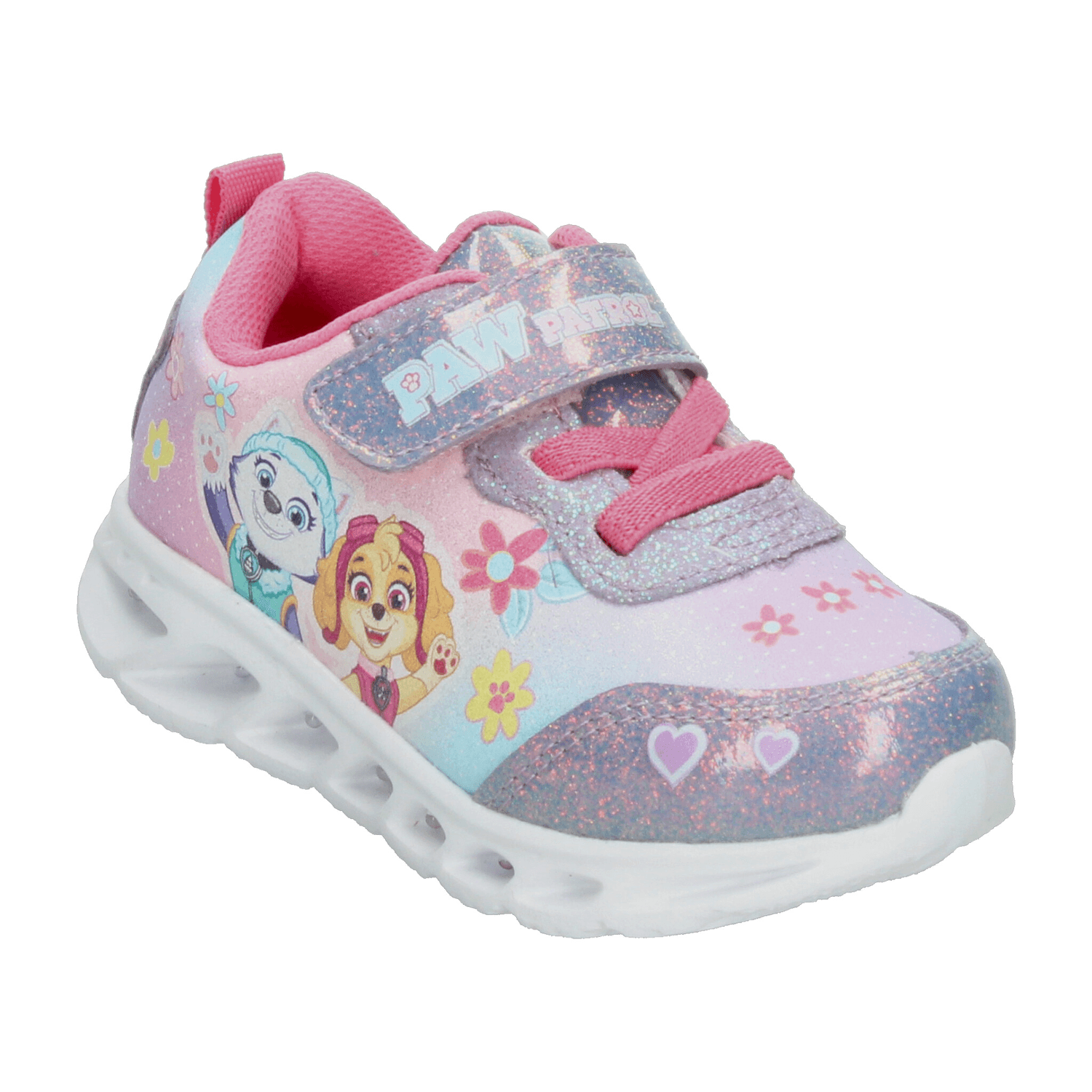 Tenis Nickelodeon Paw Patrol Niña Casual Luz Led Lila Infantil T15-18 — imagen 4
