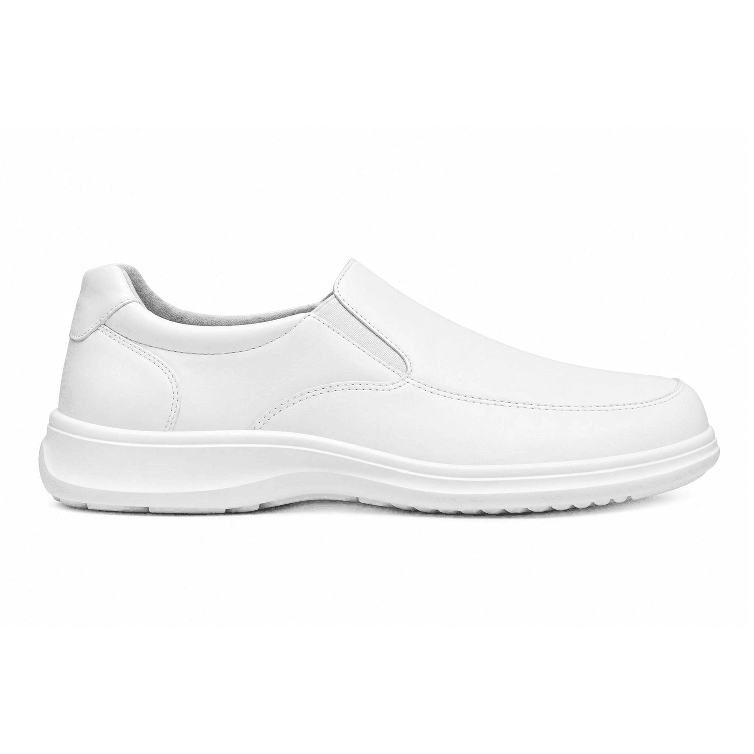Zapato Flexi Kaiser Hombre De Servicio Slip On Casual Blanco Caballero — imagen 1