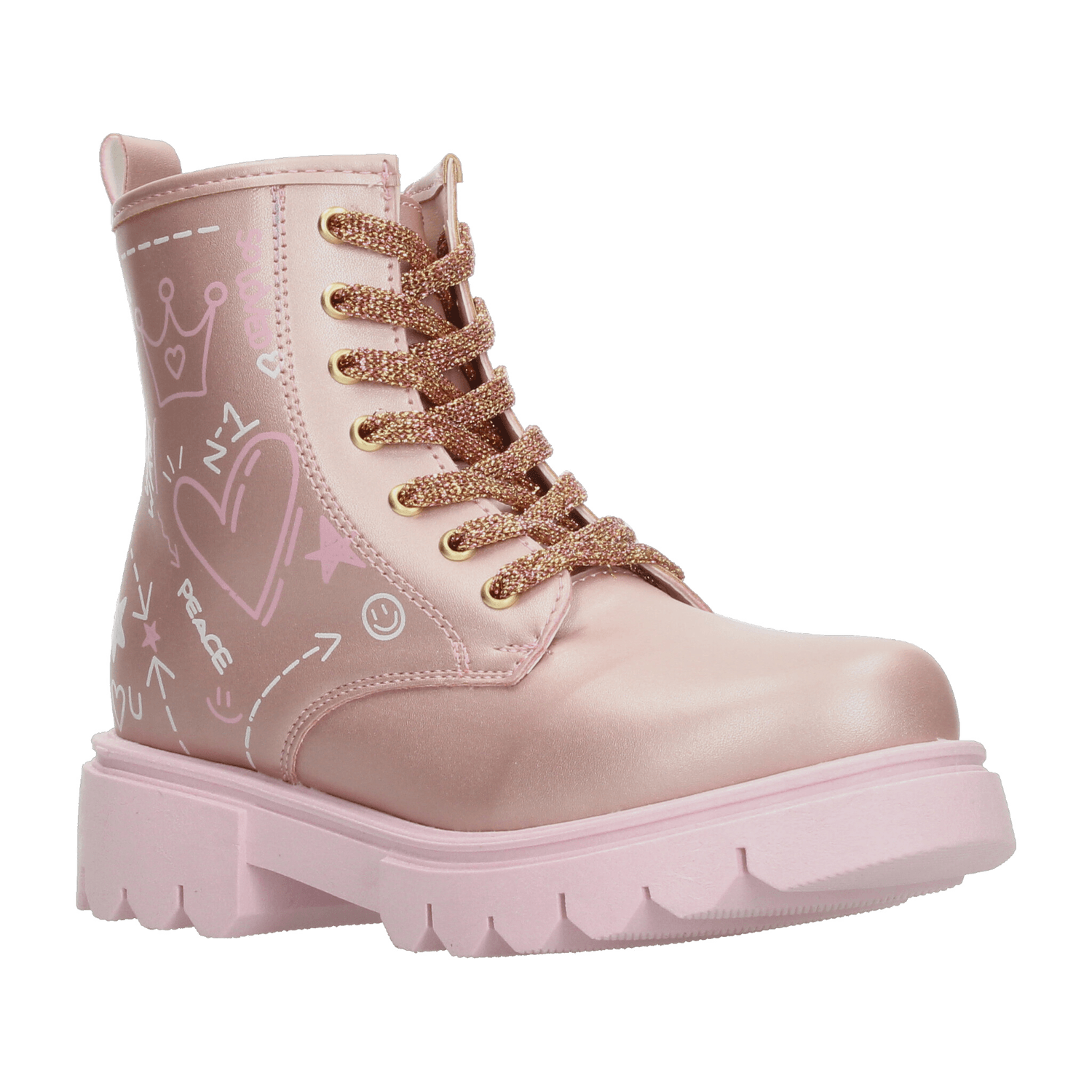 Bota Jakuna Niña Bebé Rosa Casual Infantil T15-18 — imagen 3