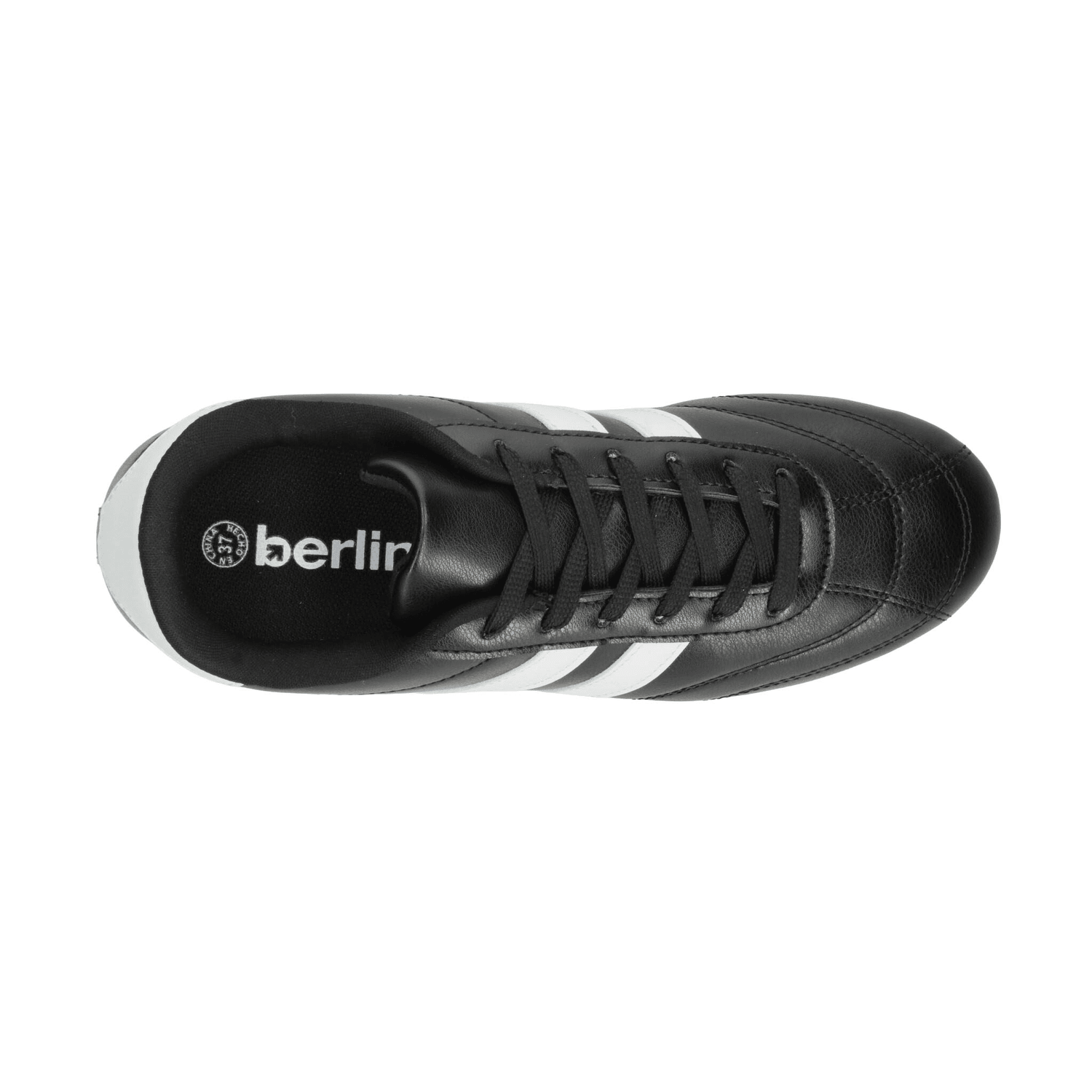Tenis Berlin Dama Negro Casual Para Mujer — imagen 9