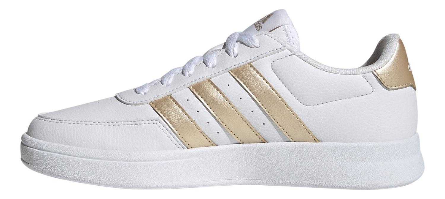 Tenis adidas Breaknet 2.0 Dama Casual Blanco Con Dorado Mujer — imagen 3