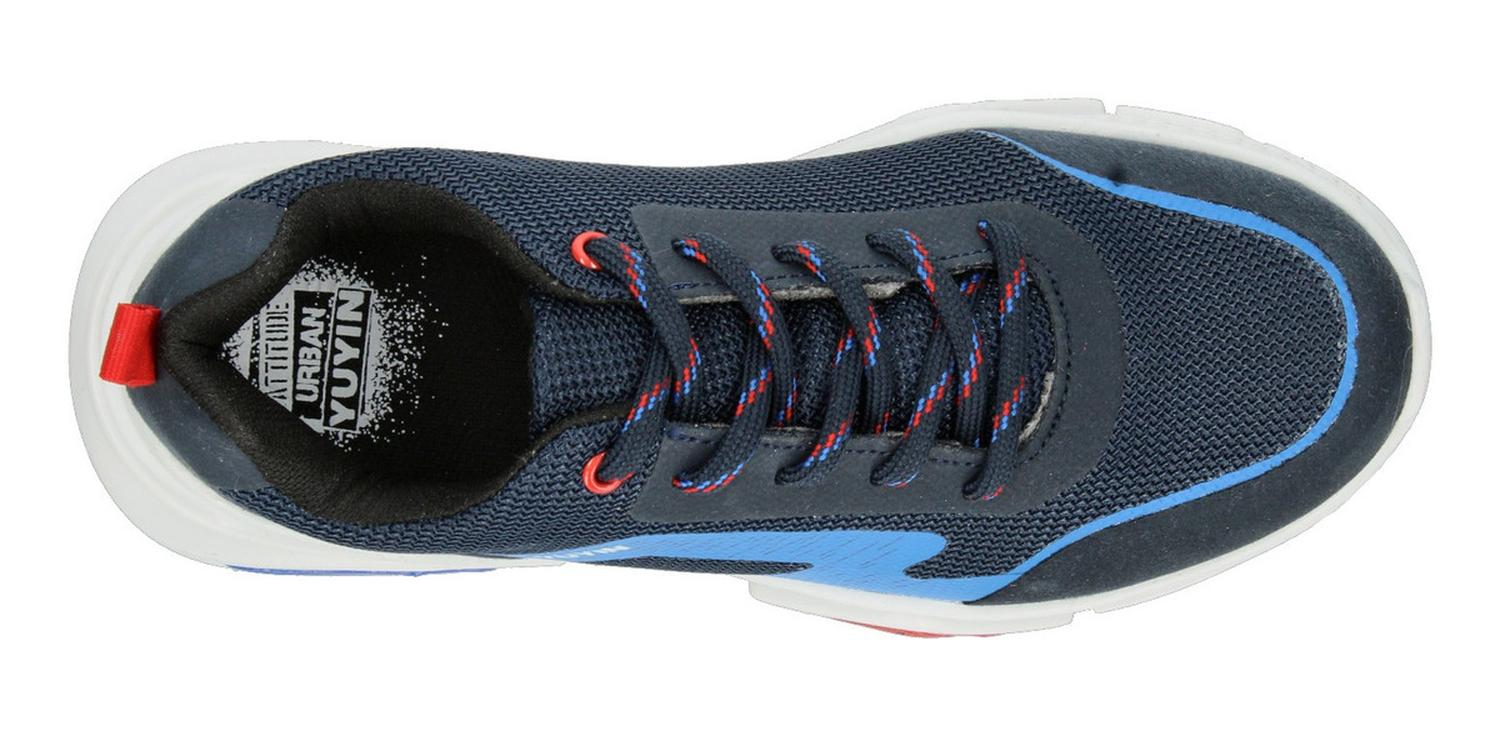 Tenis Yuyin Niño Casual Azul Infantil T18- 26 — imagen 7