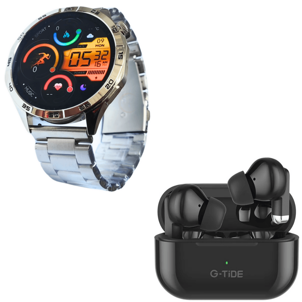 Audífonos Inalámbricos G-tide L22 + Smartwatch G-tide Power — imagen 2