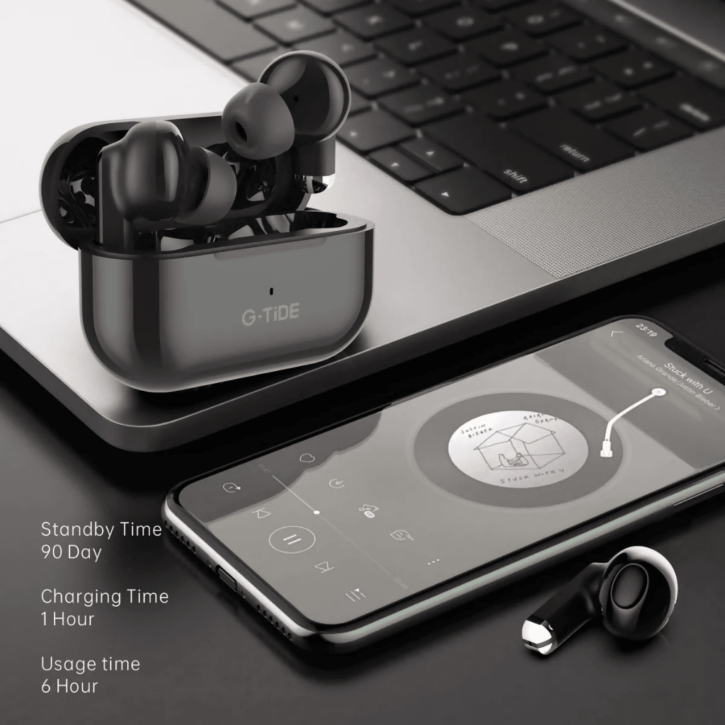 Smartwatch Filwans Gts Mini Plata + Audífonos G-tide L22 — imagen 11