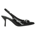 Zapatillas Berlin Dama Casual Formal Tacón Negro Mujer
