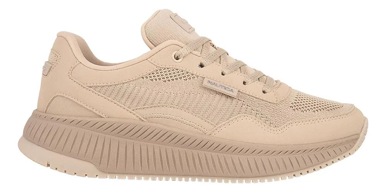 Tenis Nautica Dama Sport Tejido Confort Textil 1274178 — imagen 1