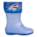 BOTA NIÑA NBUBBLE GUMMERS DE LLUVIA TIBURON LUCES 1312335