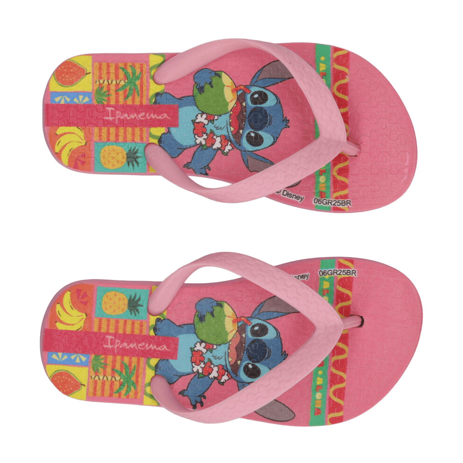 Sandalia Ipanema Stitch Niña Casual Rosa Infantil T16-21 — imagen 10