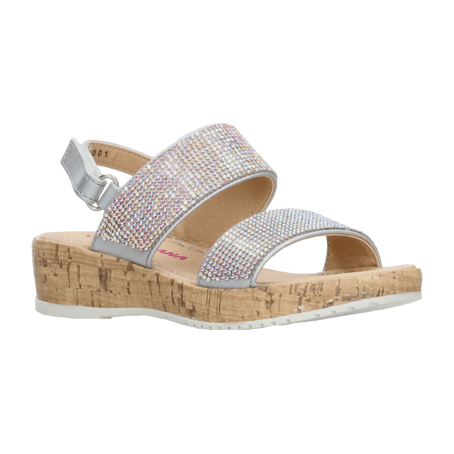 Sandalias Niña Tropicana Plateado Casual Infantil T22-25 — imagen 3
