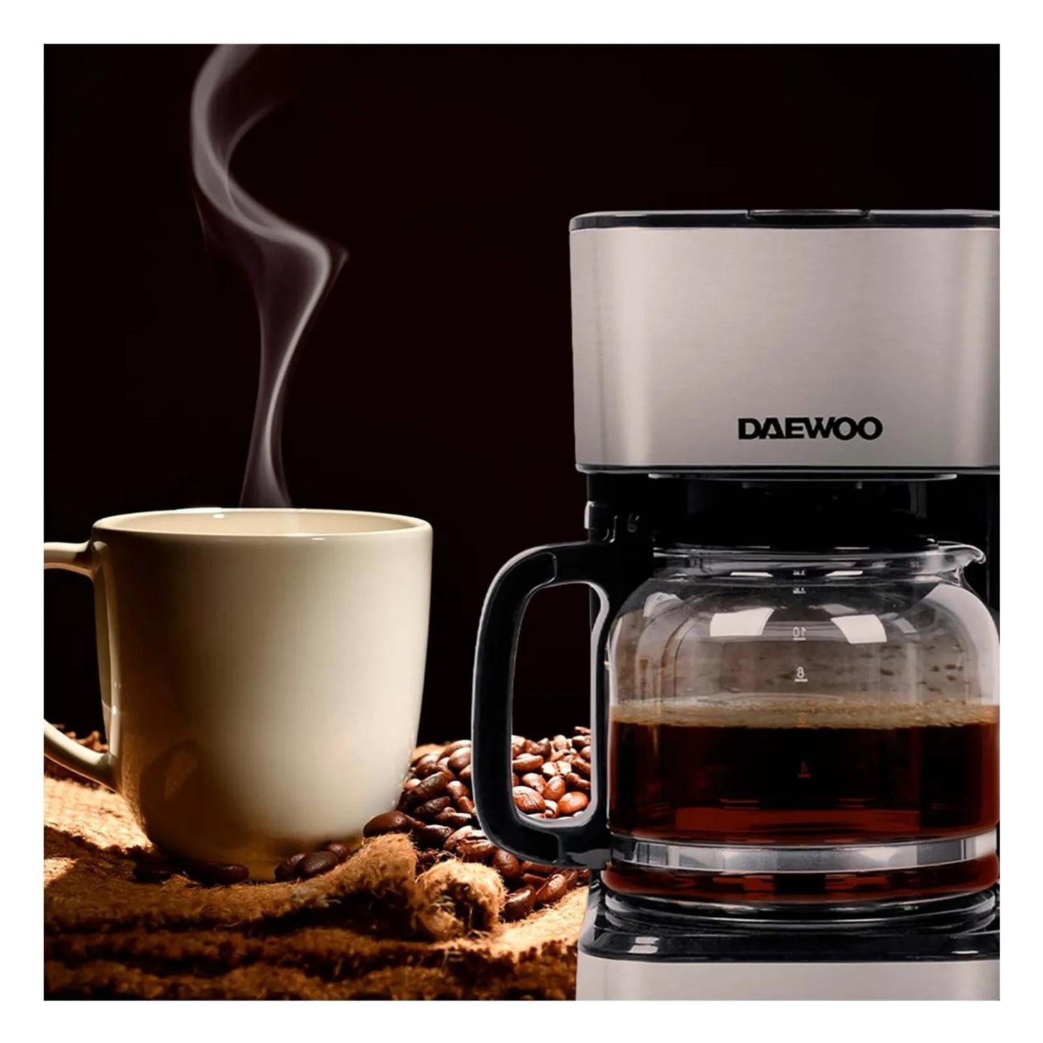 Cafetera Automática 15 tazas con Filtro Daewoo DCM-1869N — imagen 8