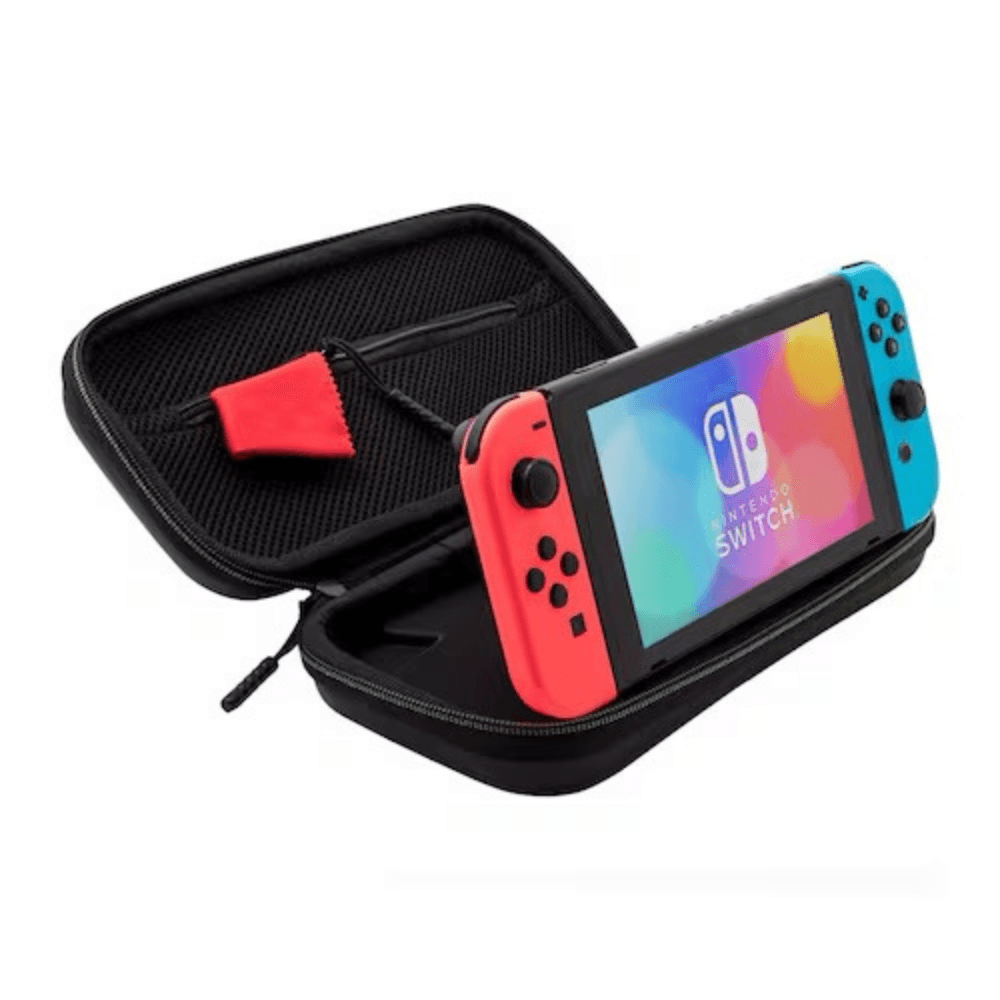 Estuche de Viaje PDP Nintendo Switch Travel Case Plus Glow - 1-UP Negro/Verde — imagen 5