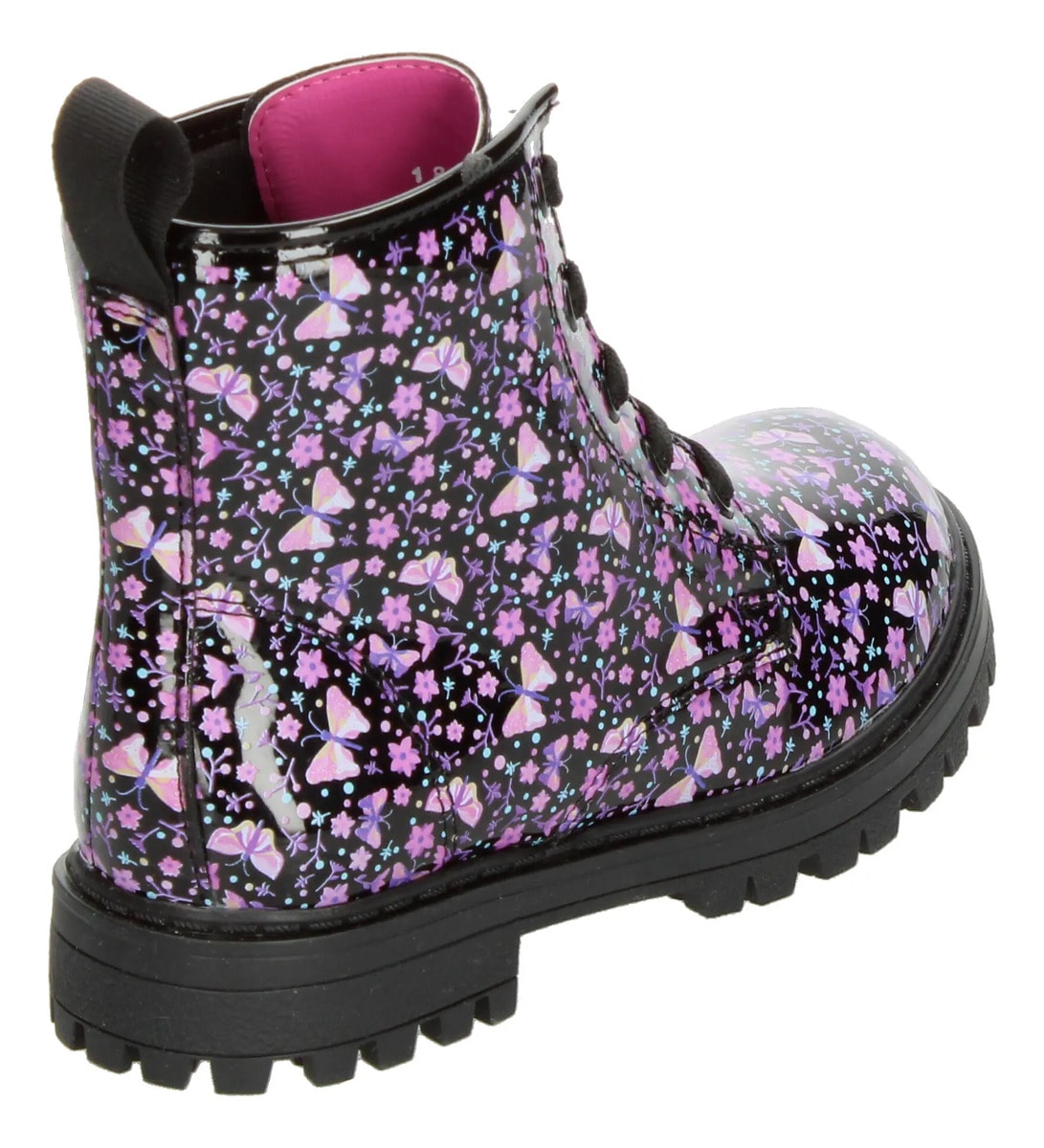 Botín Tropicana Niña Flores Casual Rosa Infantil T18-22 — imagen 12
