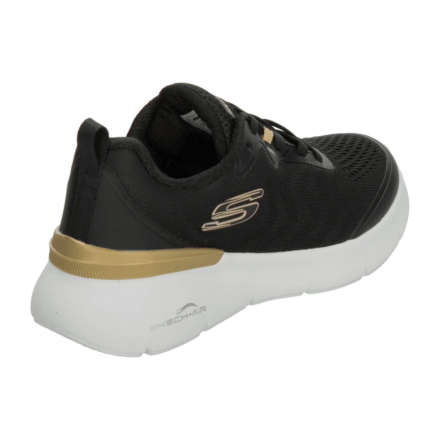 Tenis Skechers Dama Deportivo Negro Mujer — imagen 3
