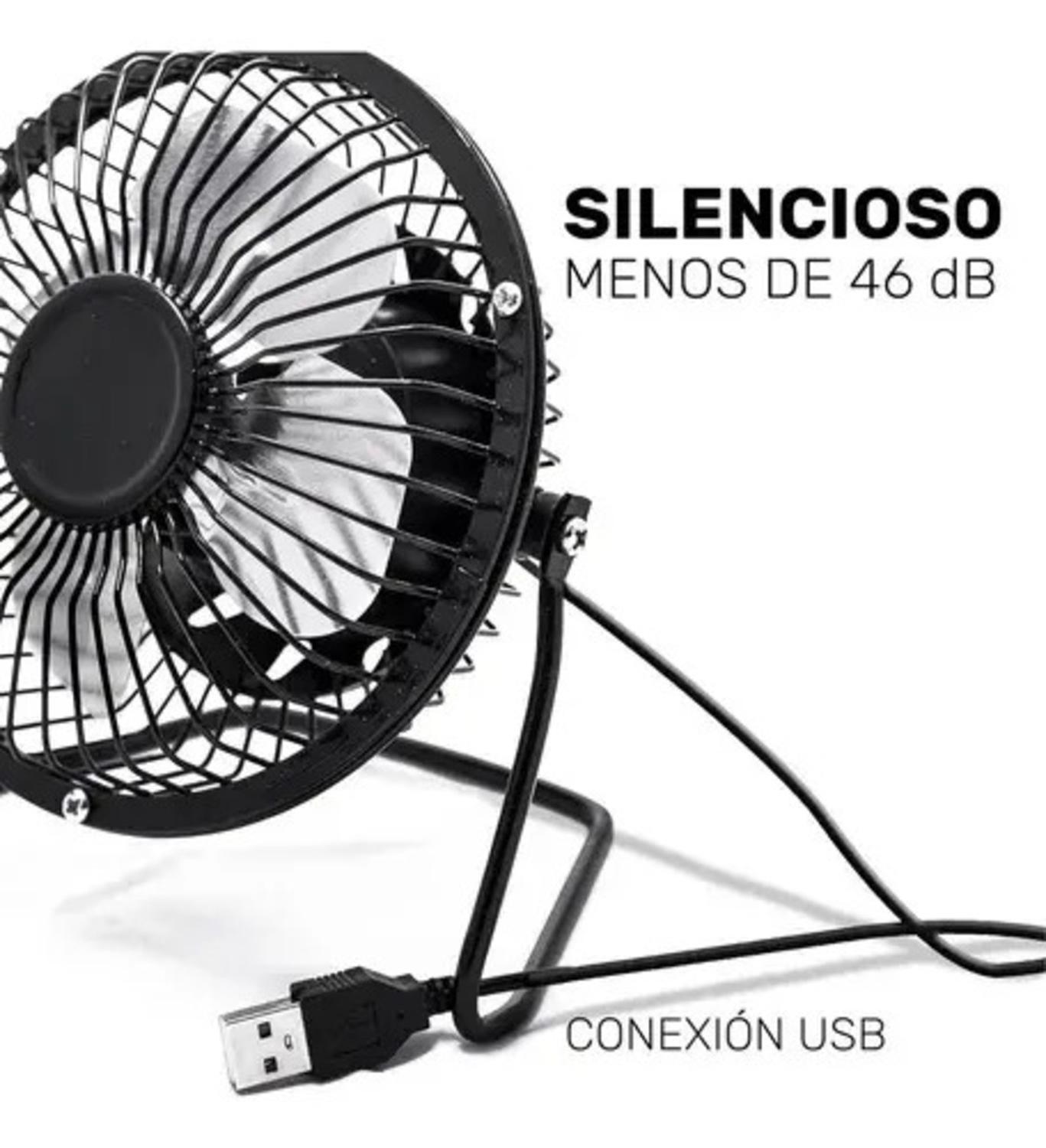Ventilador Lucky Minifan 4 Pul USB 2.5W Escritorio — imagen 4