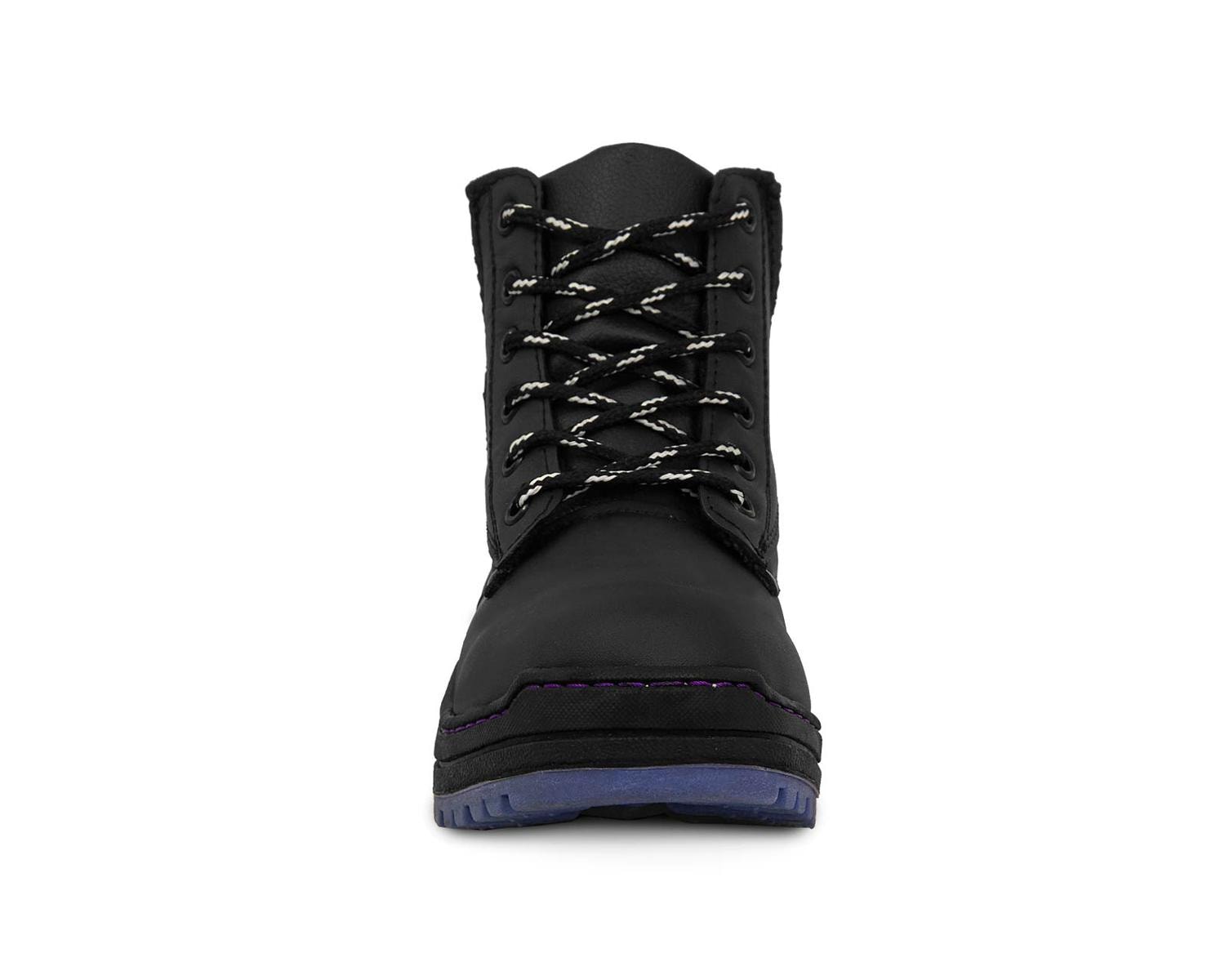 Bota Trabajo Mujer Casquillo Industrial Botines Morado PD344 — imagen 4