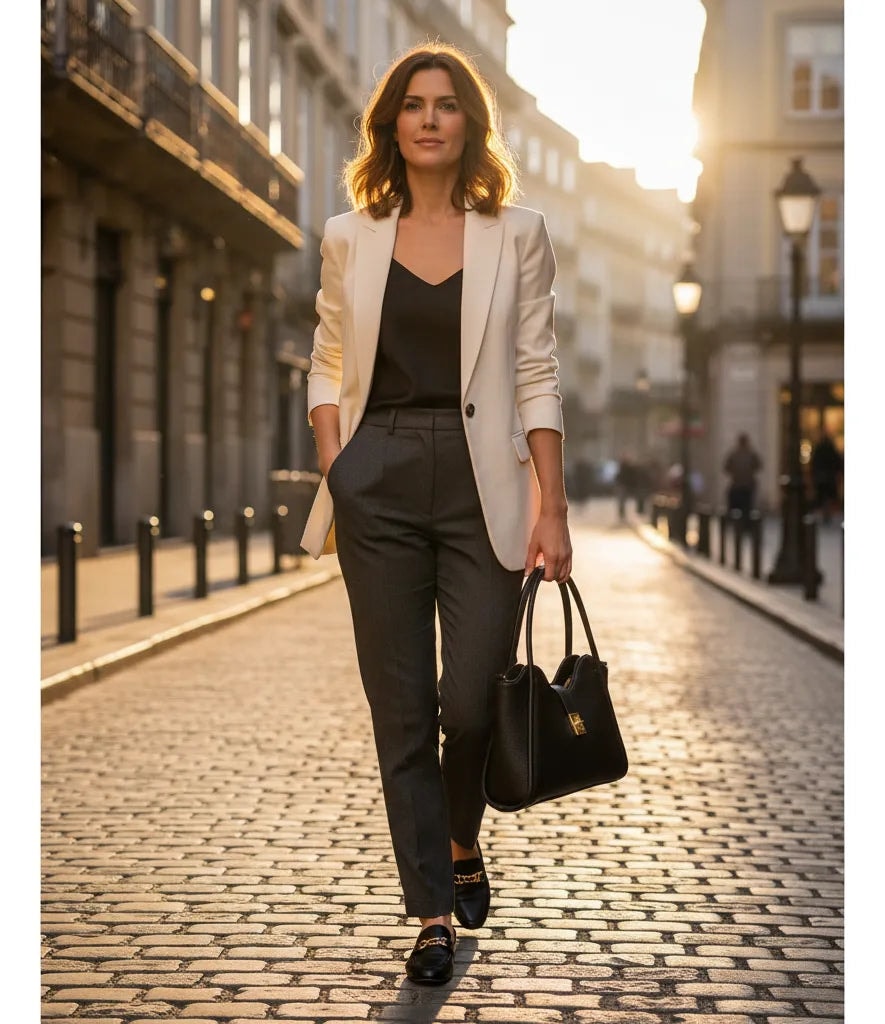 Bolsa De Piel Mujer Con Cierre Y Antirrobo Naomi — imagen 10