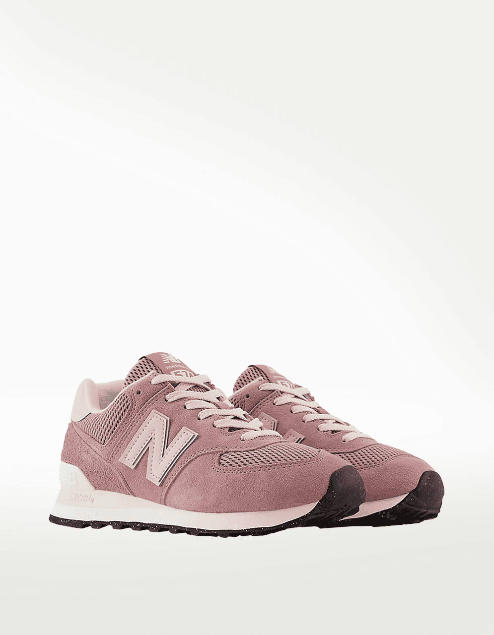 Tenis New Balance 574 Beige - Mujer — imagen 4