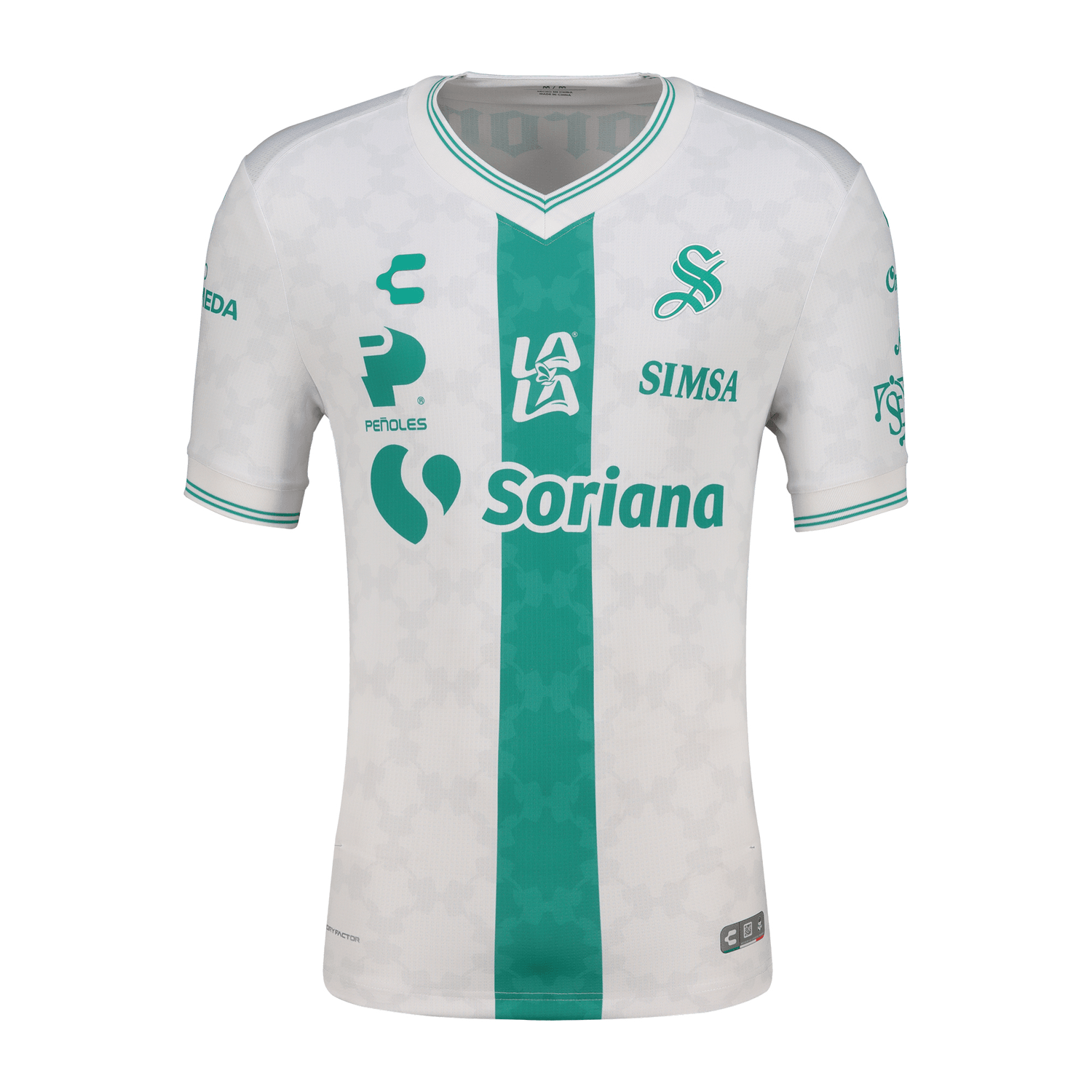 Jersey Playera Santos Laguna Hombre Visitante Charly 26/27 — imagen 2