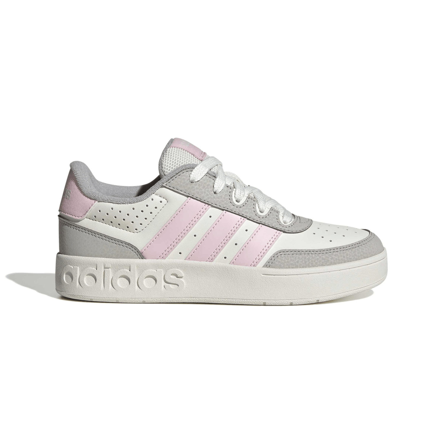 Tenis Adidas Breakbase J Niña Gris Casual Infantil T22-26 — imagen 2