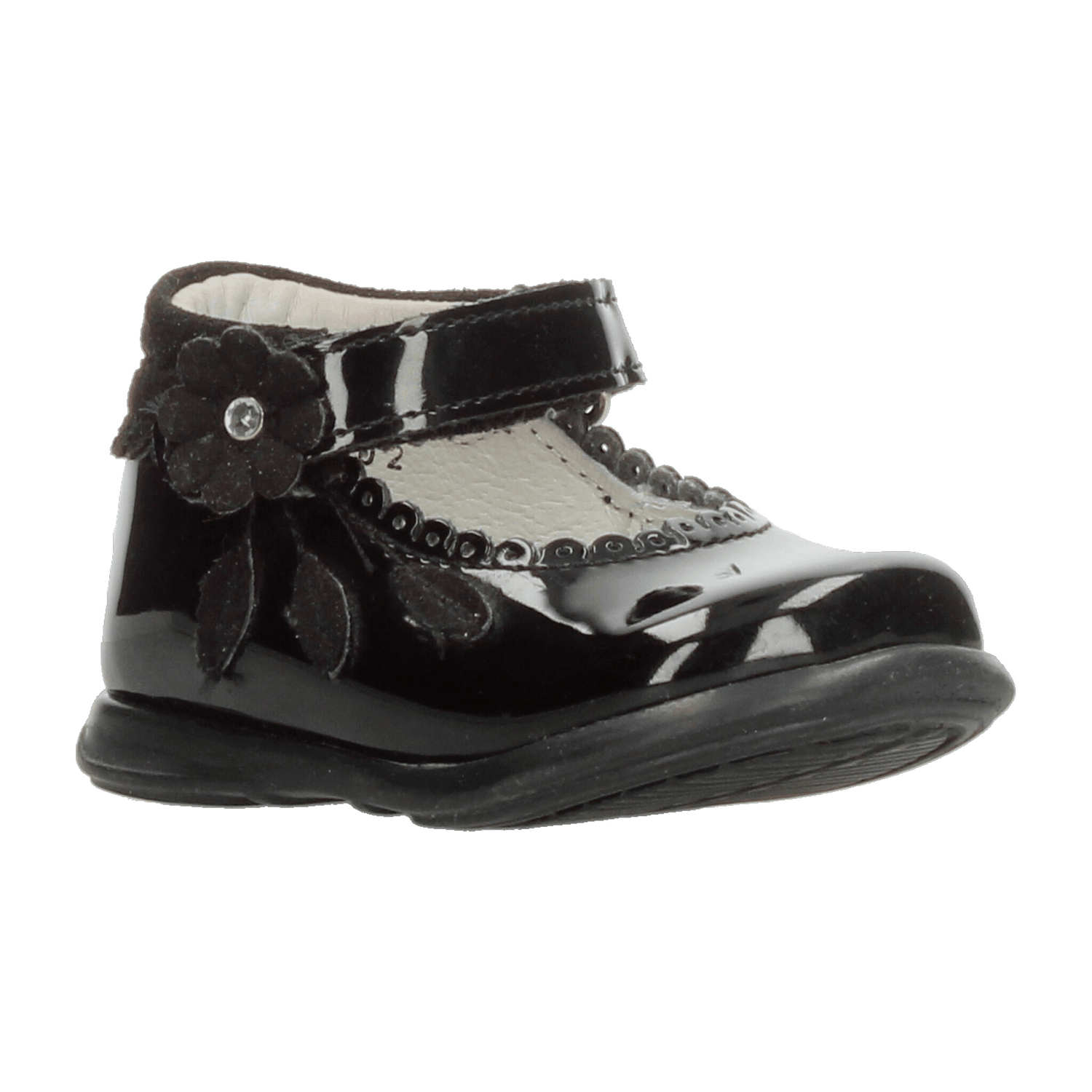 Zapato Niña Coqueta Negro Casual Infantil T10-13 — imagen 3