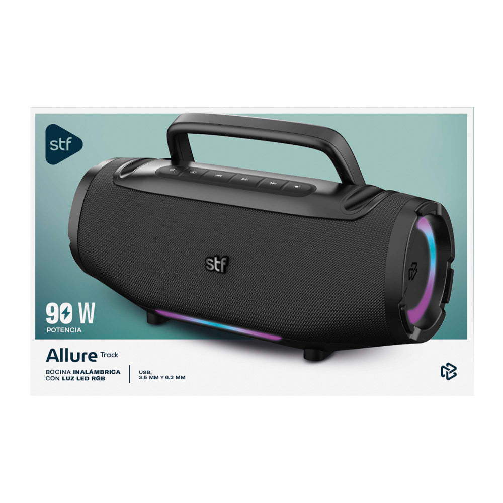 Bocina Inalambrica Allure Track STF 90W 4hrs Uso IPX4 — imagen 4