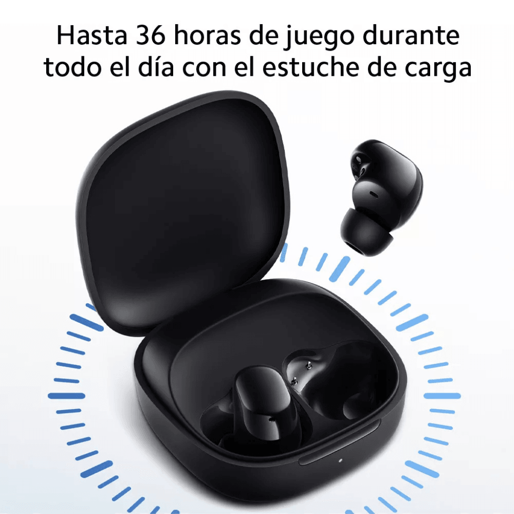 Xiaomi Redmi Buds 6 Play +smartwatch S5 Pro Dorado Llamadas — imagen 8