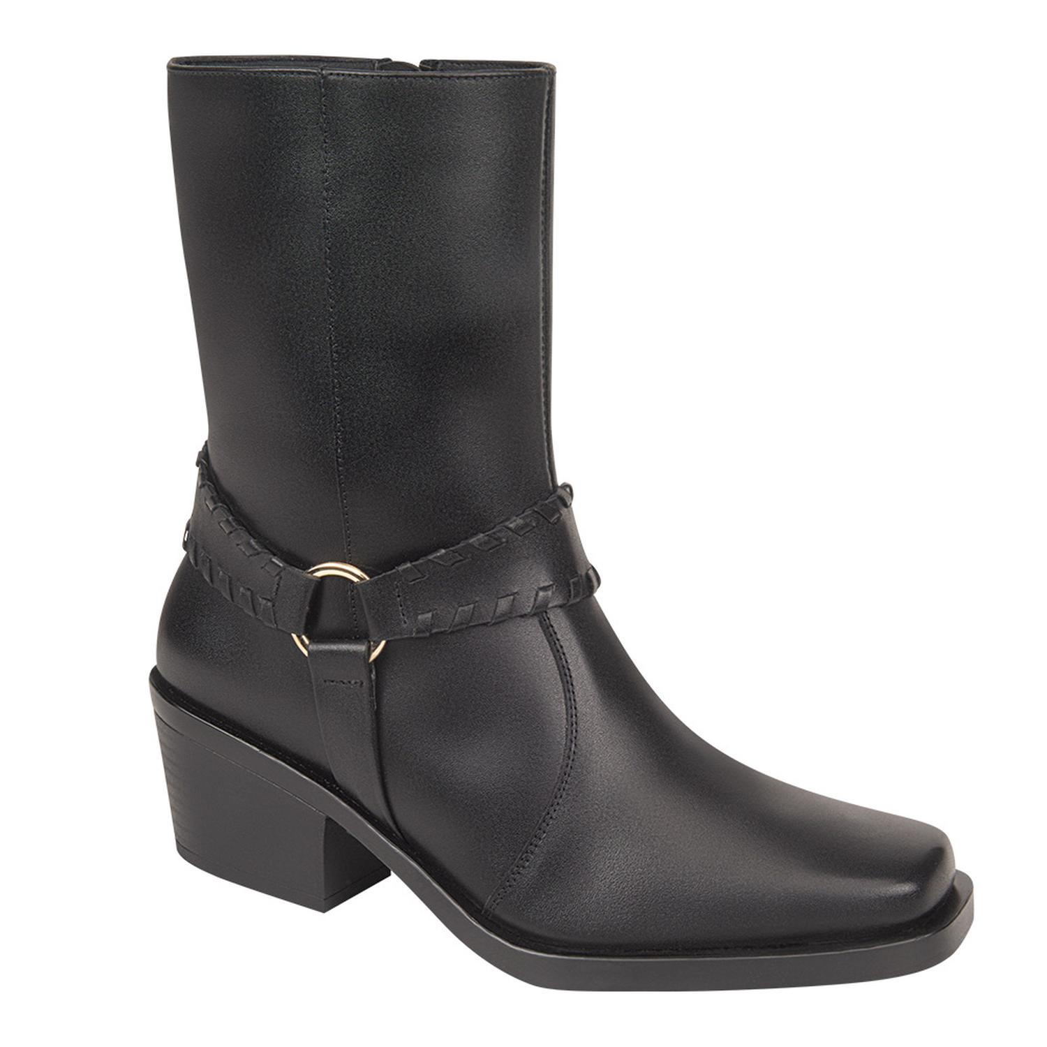 BOTA DAMA VICENZA TEXANO PIEL VACUNO TACON 5.5Cm 1344400 — imagen 2