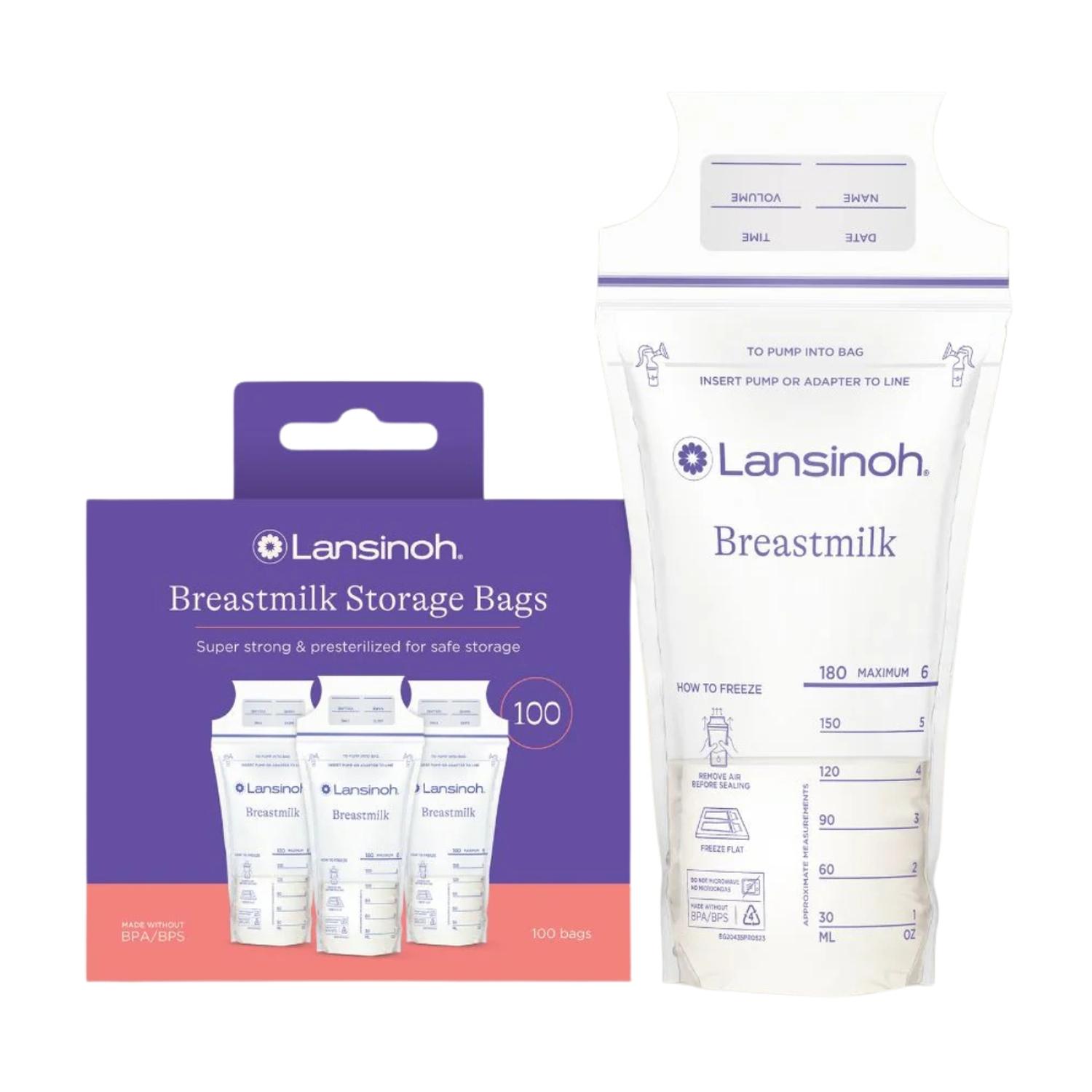 Bolsa Leche Materna Lansinoh 100 Unidades Lansinoh Breastmilk — imagen 1