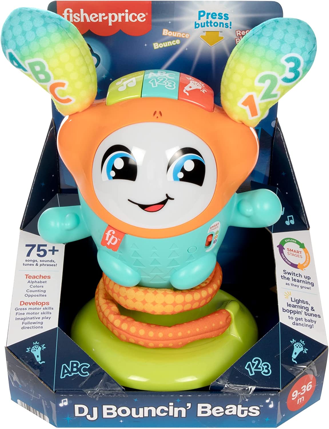 Juguete Fisher-Price DJ Bouncin' Beats HJP93-9565 — imagen 4