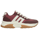 Tenis Ozono Dama Casual Plataforma Rojo Mujer
